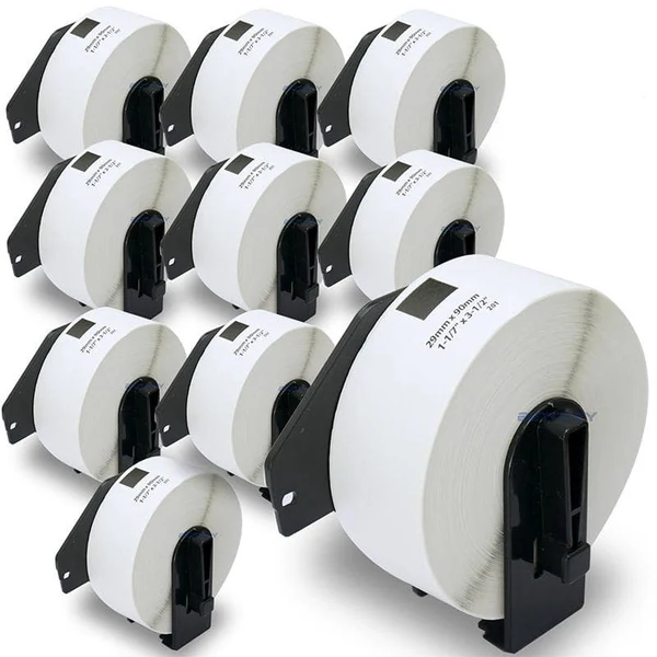 Étiquettes compatibles avec la Brother DK-1201, 1,1 x 3,5