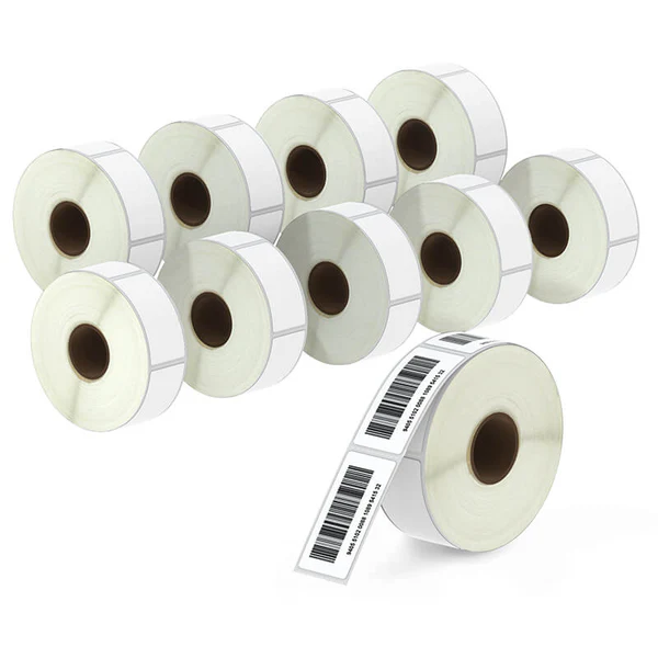 1 x 2 étiquettes thermiques directes
