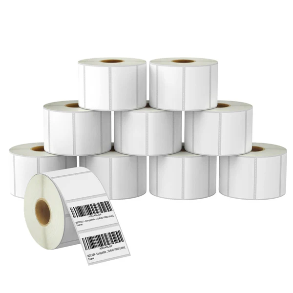 Étiquettes thermiques directes 2,25 x 1,25