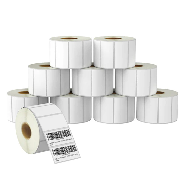 2 x 1 étiquettes thermiques directes