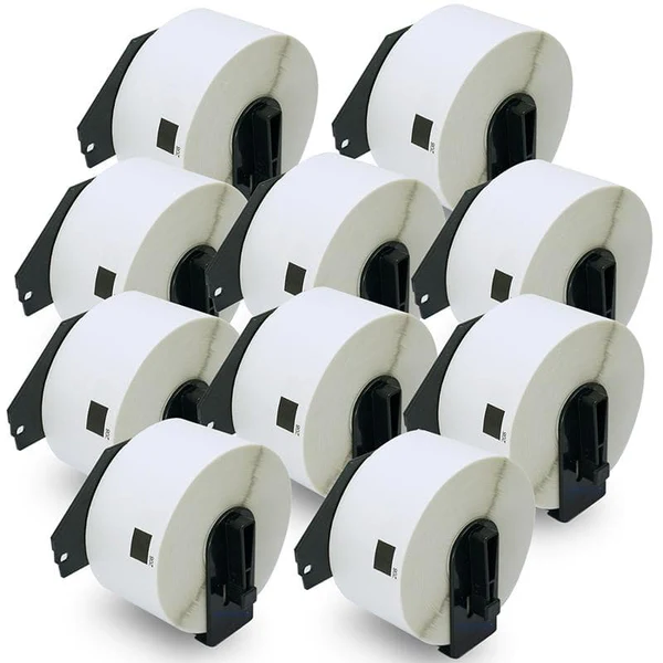 Étiquettes compatibles avec la Brother DK-1208, 2,4 x 1,1