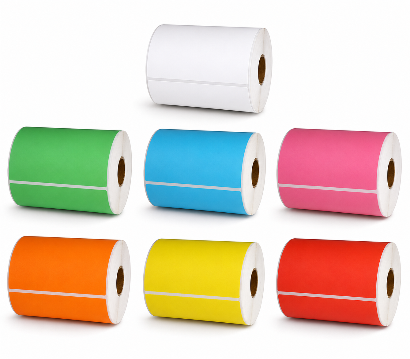 color 4x6 thermal labels