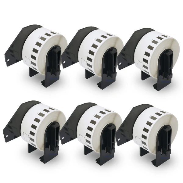 Brother DK-2211 Compatible Continuous Film Labels