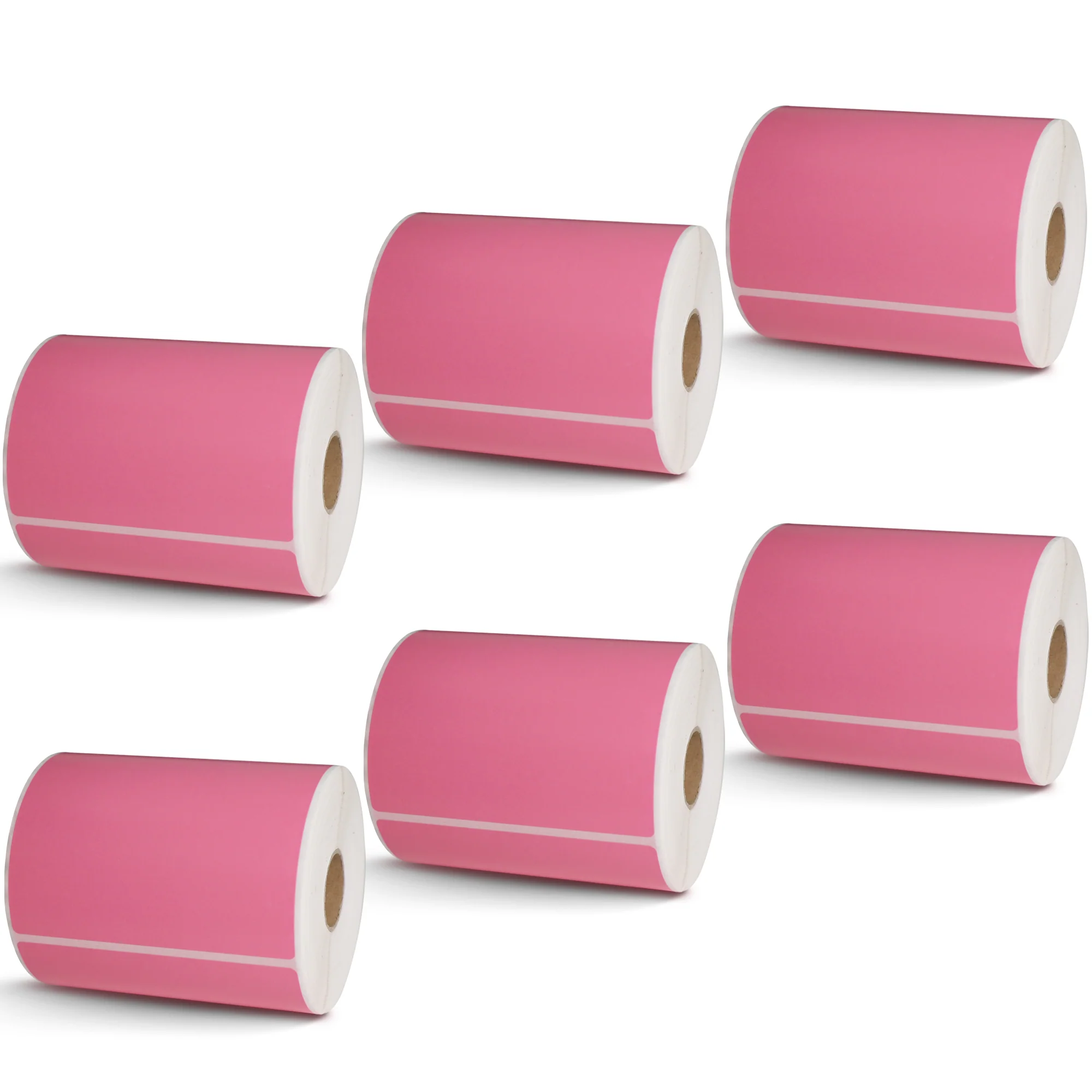 Pink 4 x 6 Direct Thermal Labels