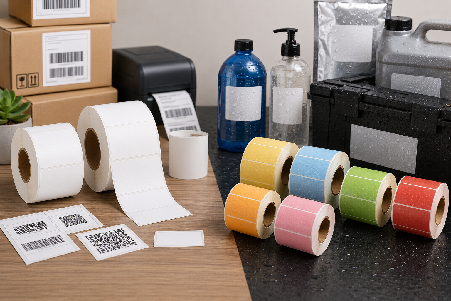 Guide to Selecting Thermal Label Materials and Colors