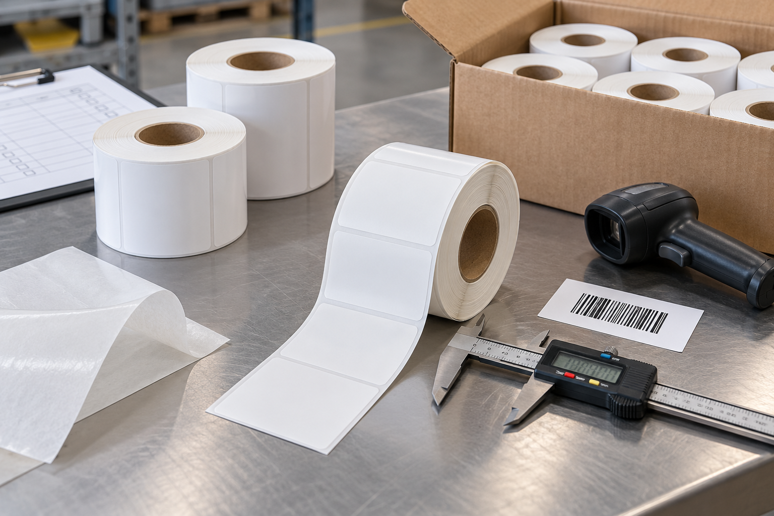 What Should an Incoming Thermal Label Roll Quality Check Include?